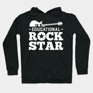 The Best Educational Rockstar Rock Out Teachers Gift Hoodie